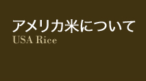 アメリカ米について