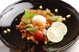 有馬シェフ特製レシピ夏野菜のジャンバラヤの画像