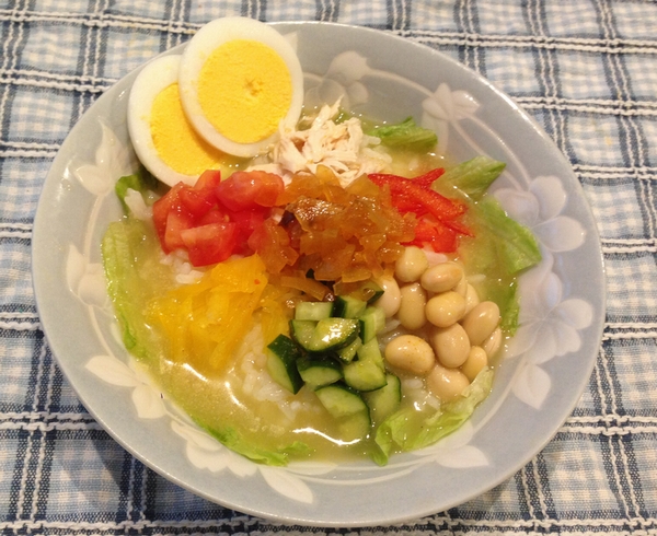 冷製さっぱりミルクスープボウルの画像
