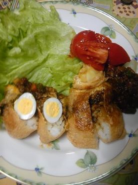 和風とイタリアン風カレーおにぎりの画像