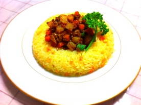 カレー好き！ドライカレー＆オレンジライス