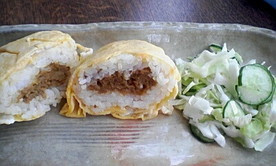カレーのおにぎり！
