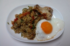 炊き込みカルローズカレー　オリーブ風味での画像