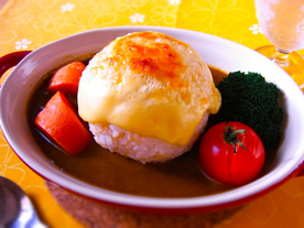 爆弾おにぎりカレー♪ バクダンの中身は・・
