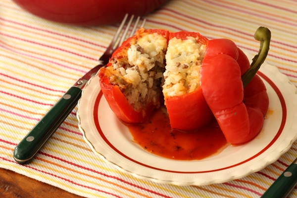 野菜のコメ詰めの画像