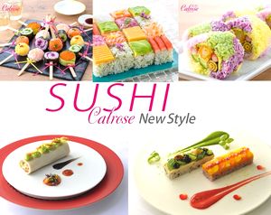 クリスマスにSUSHIケーキでパーティーを！カリフォルニア米「カルローズ」で作るSUSHIニュースタイル