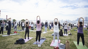 カルローズとヨガを楽しむイベント